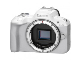 Canon EOS R50 Body Only Mirrorless (White) (Promo Cashback Rp 1.000.000)